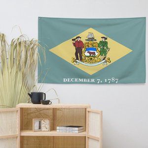 Delaware State Flag (Customizable)